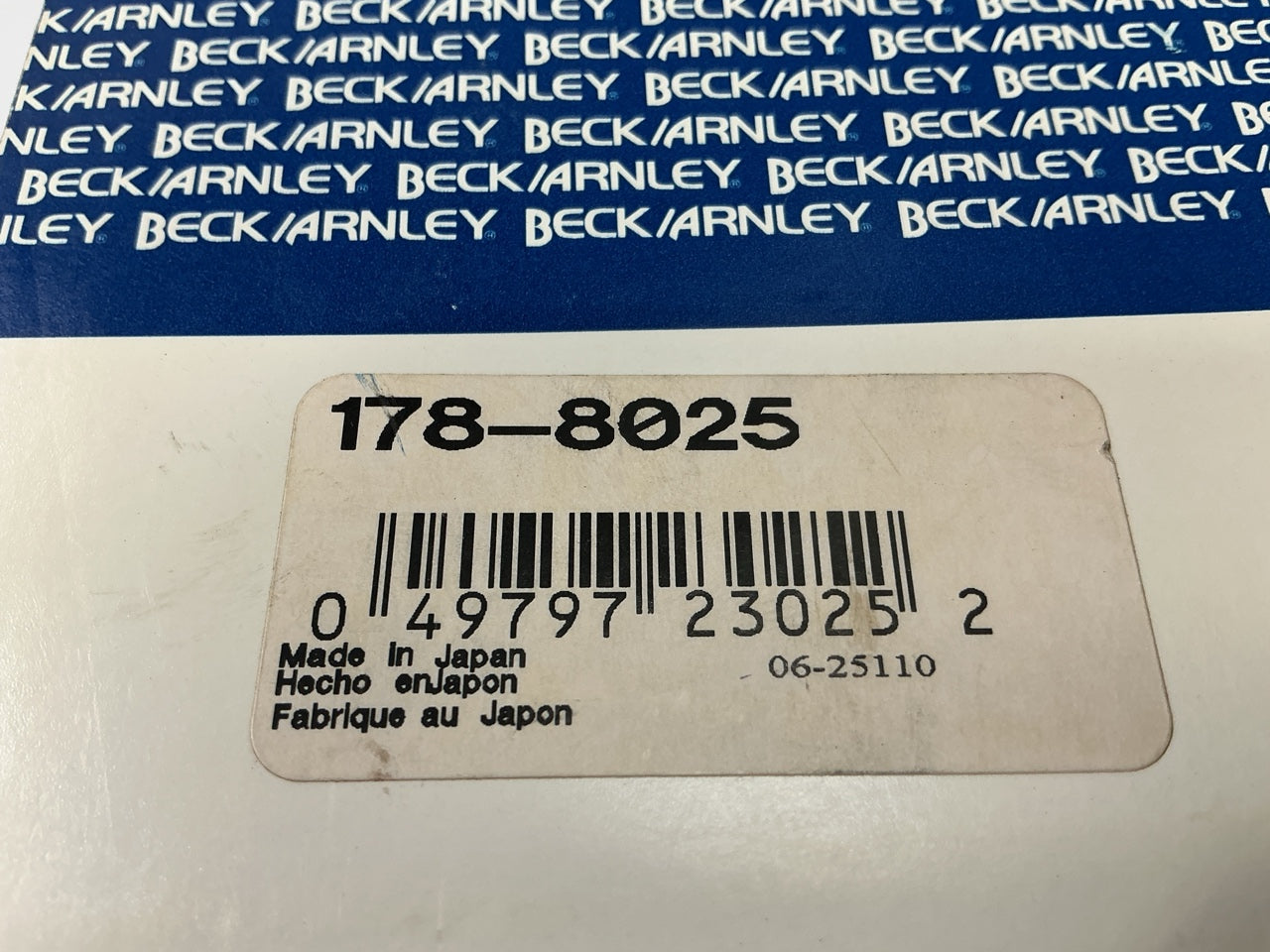 Beck Arnley 178-8025 Ignition Coil Diamond GT-63 MADE IN JAPAN