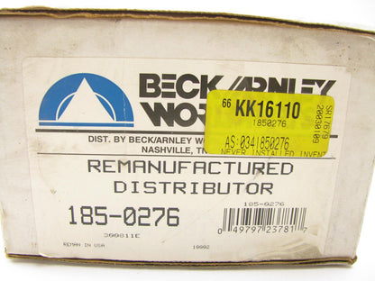 REMAN Beck Arnley 185-0276 Distributor W/ Vacuum Advance 1983-85 Mazda 626 2.0L