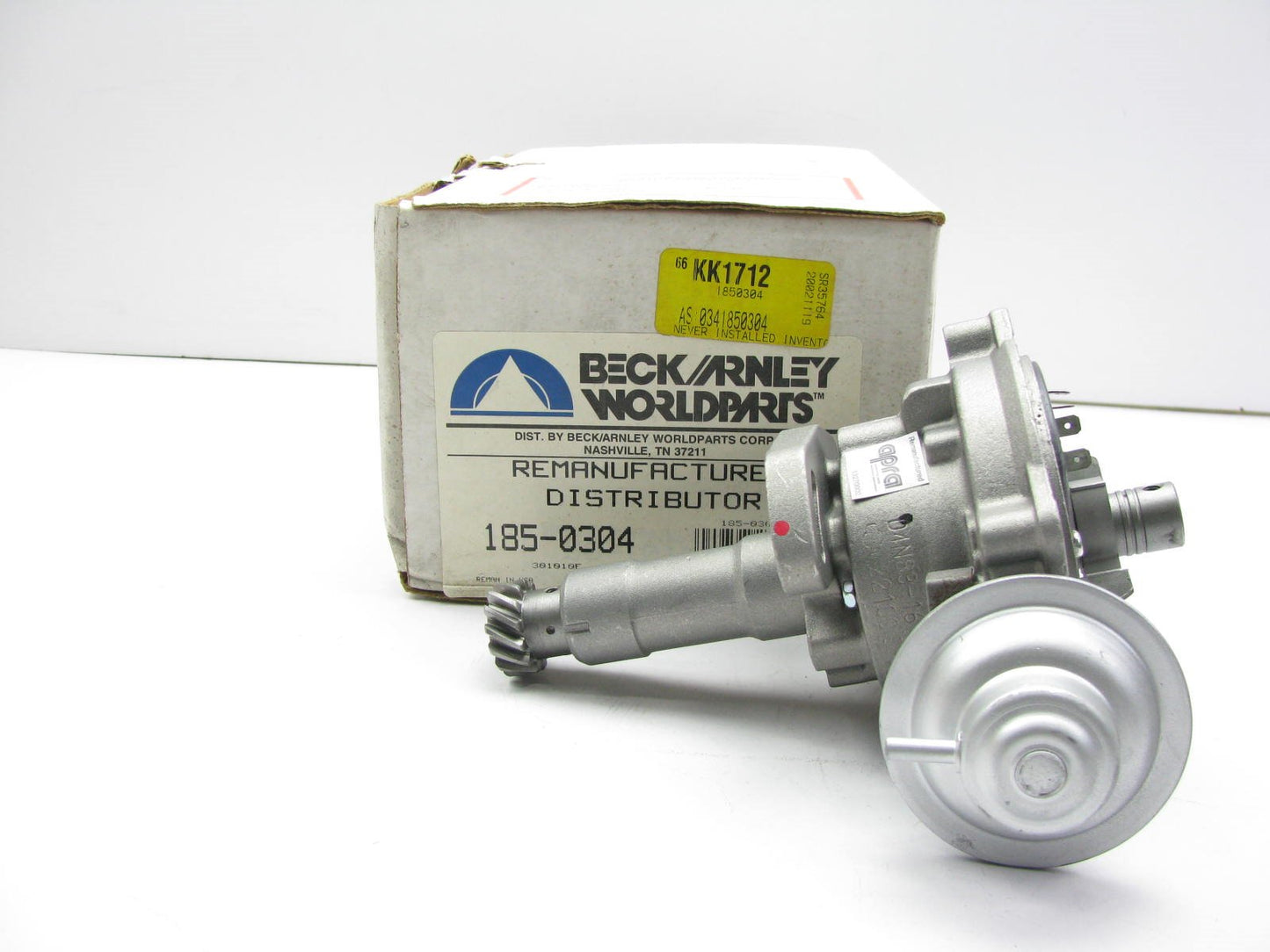 Beck Arnley 185-0304 Reman Distributor For 1984-1986 Nissan Stanza 2.0L CA20E