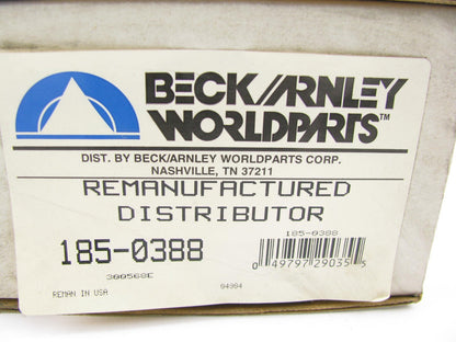 REMAN. Beck Arnley Distributor 1987 Galant, 87-88 Colt, 87-90 Mitsubishi Van 2.4