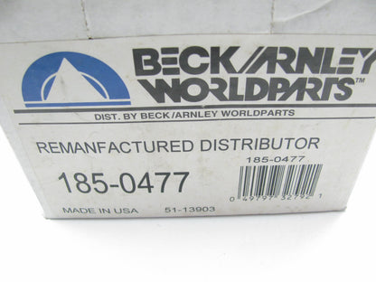 REMAN Beck Arnley 185-0477 Ignition Distributor For 1991 Suzuki Sidekick 1.6L