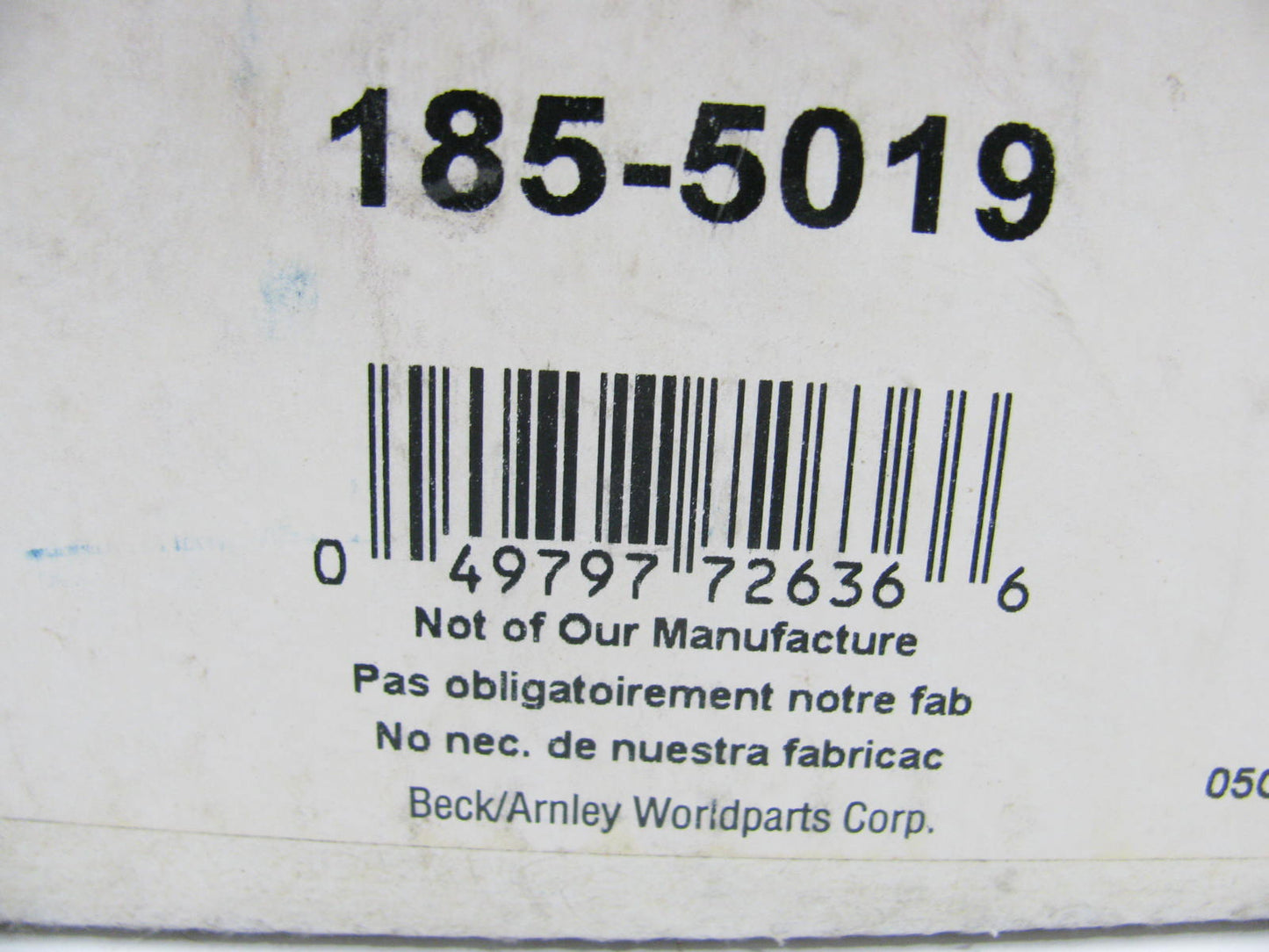 Distributor Beck/Arnley 185-5019 For 94-95  MX-3, 95-96 Protege, 95-97 Sephia