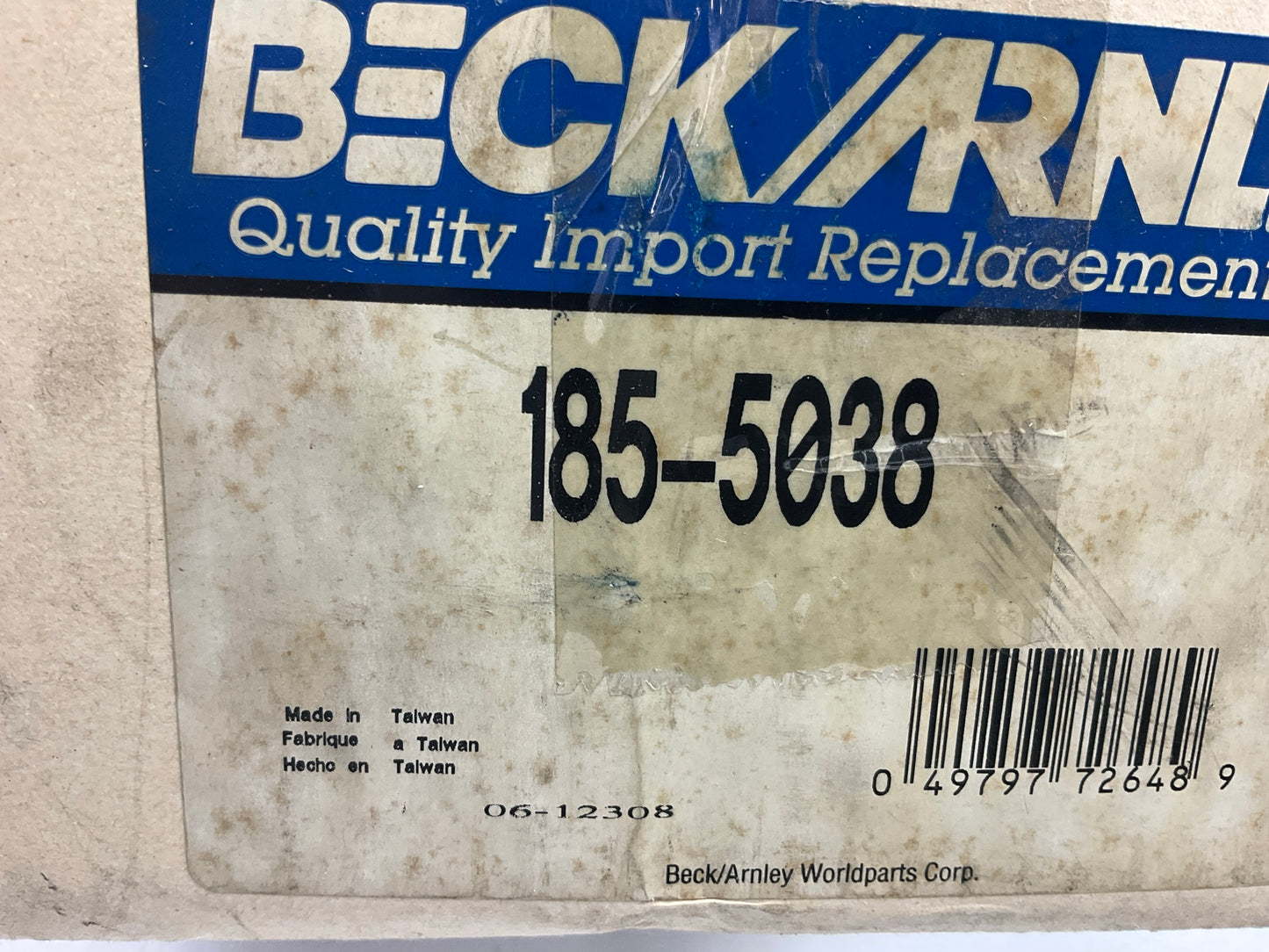 Beck Arnley 185-5038 Distributor For 93-95 Toyota Corolla 1.6L-L4 4A-FE, 7A-FE
