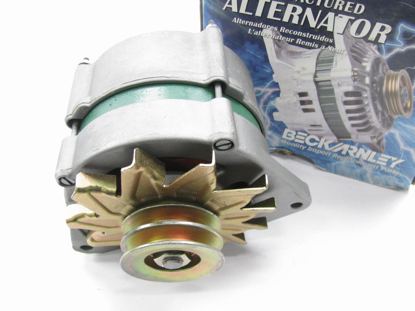 REMAN. Beck Arnley 186-0356 Alternator W/ Pulley 83-86 Volvo 760 2.8L V6 12V 90A