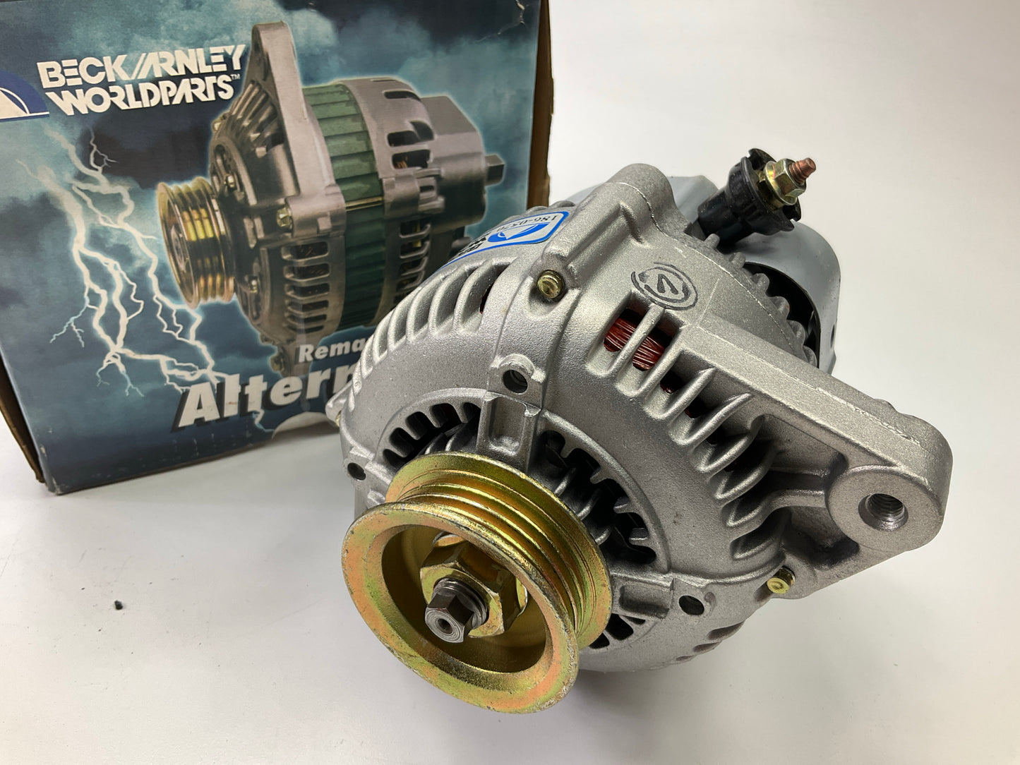 REMAN. Beck Arnley 186-0570 Alternator For 1991-92 Toyota MR2 (Manual Steering)