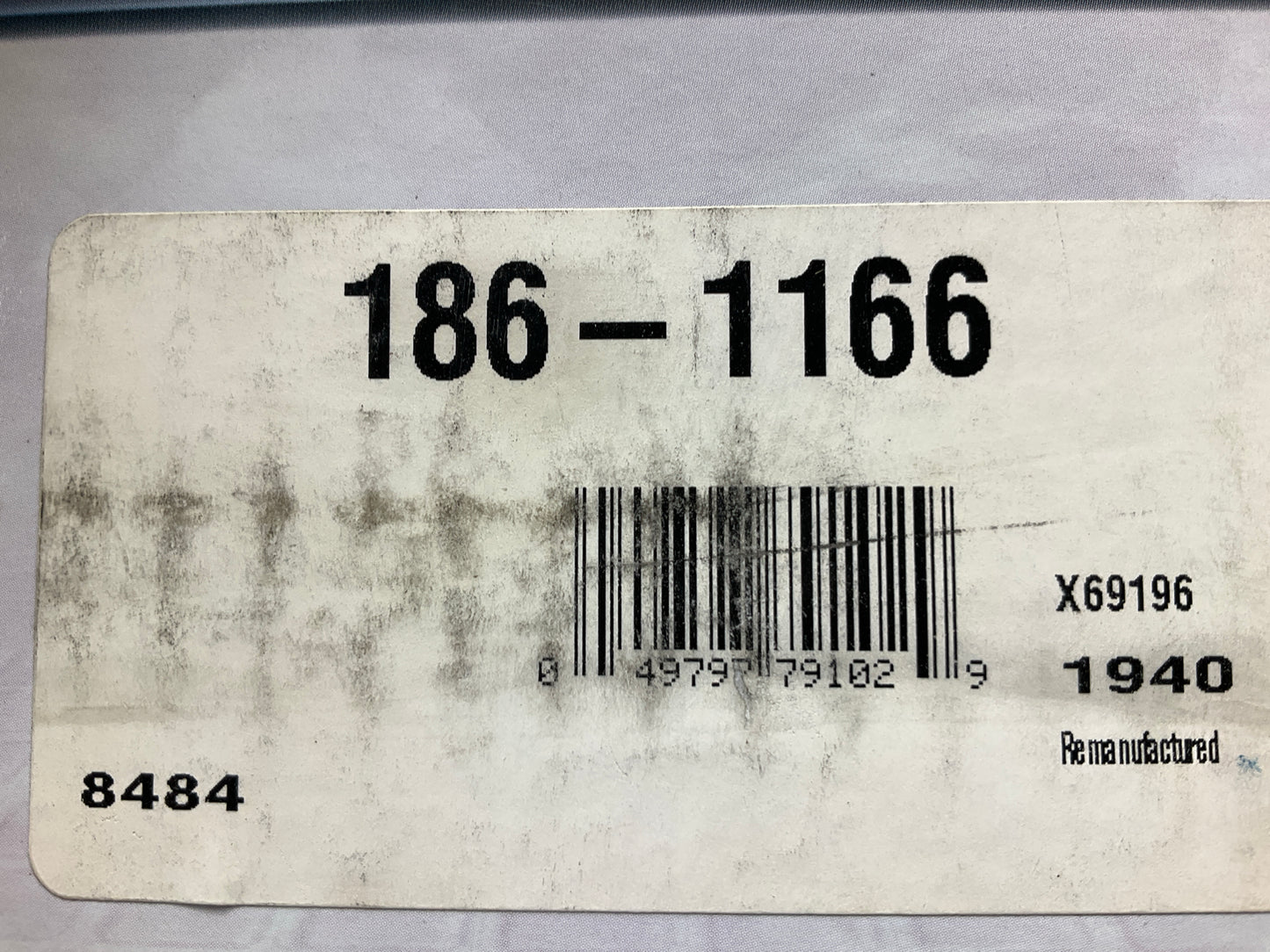REMAN. Beck Arnley 186-1166 Alternator, 105 Amp