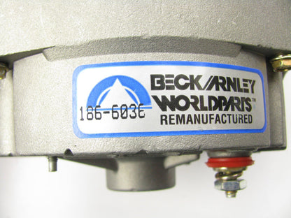 REMAN. Beck Arnley 186-6036 Alternator - 83-84 Chevy S10 GMC S15 1.9L 2.0 78 AMP
