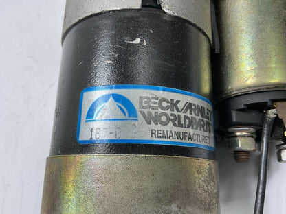 REMAN. Beck Arnley 187-0355 Starter Motor For 1987 Nissan Pulsar NX