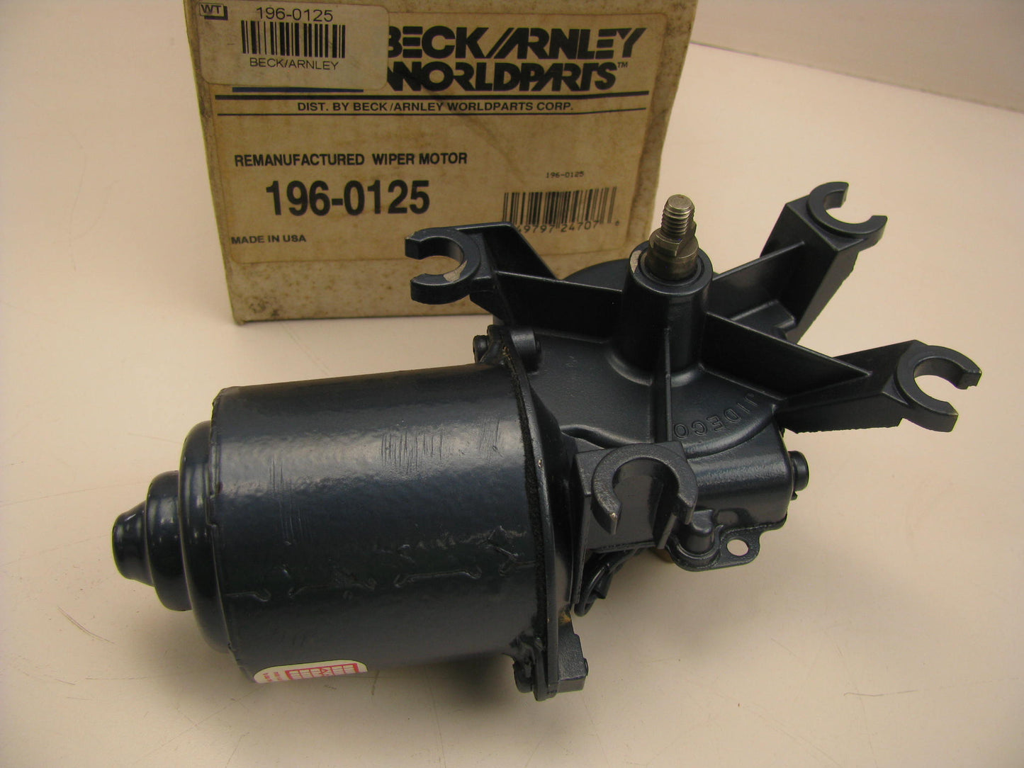 REMAN. Beck Arnley 196-0125 Windshield Wiper Motor