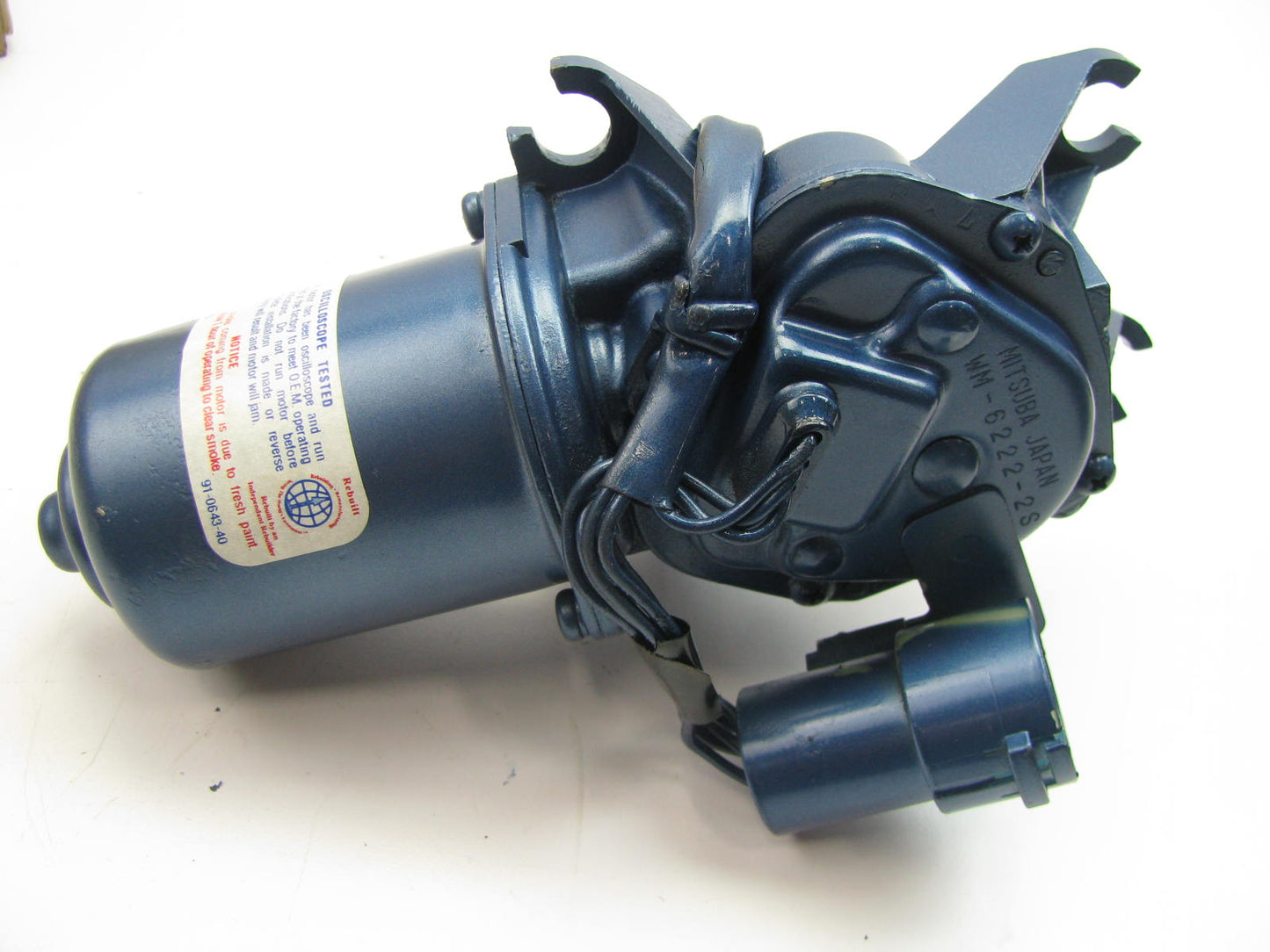 REMAN. Beck Arnley 196-0142 Windshield Wiper Motor For 1985-1989 Honda Accord