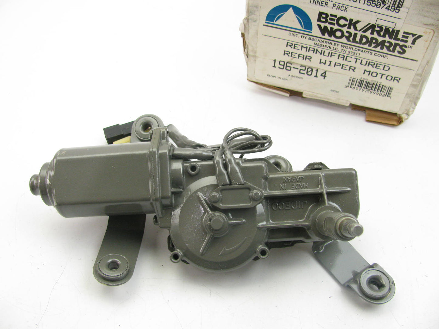REMAN. Beck Arnley 196-2014 Rear Back Glass Wiper Motor For 1984-1988 200SX S12