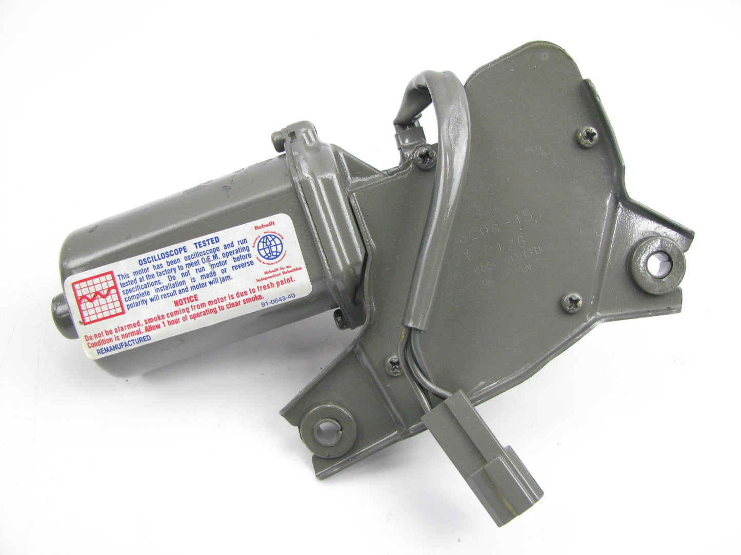 Beck Arnley 196-2020 Reman Rear Window Wiper Motor For 1987-1994 Subaru Justy