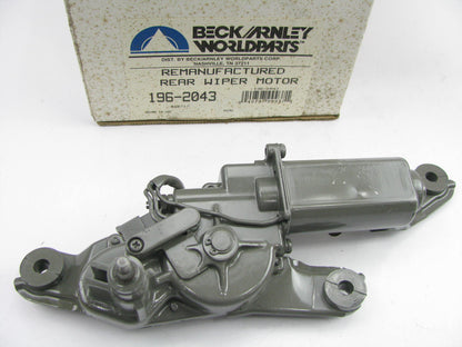 Beck Arnley 196-2043 Reman Rear Window Wiper Motor for 1987-1994 Toyota Tercel