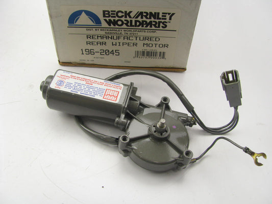 Beck Arnley 196-2045 Reman Rear Window Wiper Motor - 1984-1989 Toyota Van