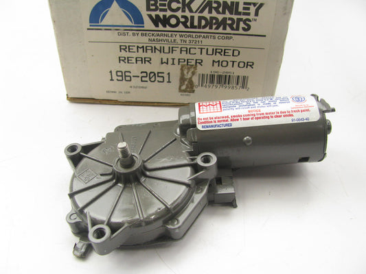 Beck Arnley 196-2051 Remanufactured Rear Window Wiper Motor