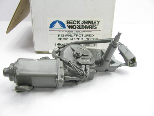 Beck Arnley 196-2066 Reman Rear Window Wiper Motor 1985-88 Spectrum 85-89 I-Mark