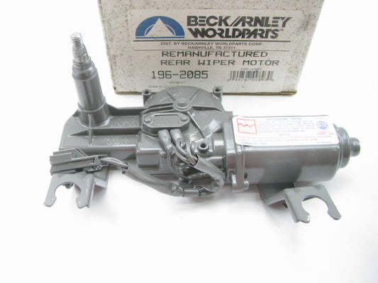 Beck Arnley 196-2085 Reman REAR Window Wiper Motor 1990-93 Storm 1990-92 Impulse