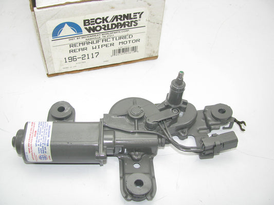 Beck Arnley 196-2117 Reman Rear Window Wiper Motor For 1984-1985 Toyota Corolla