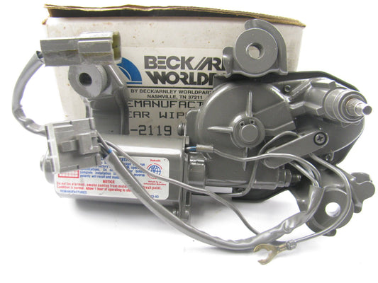 Beck Arnley 196-2119 Rear Back Glass Wiper Motor - 1985 Toyota Camry