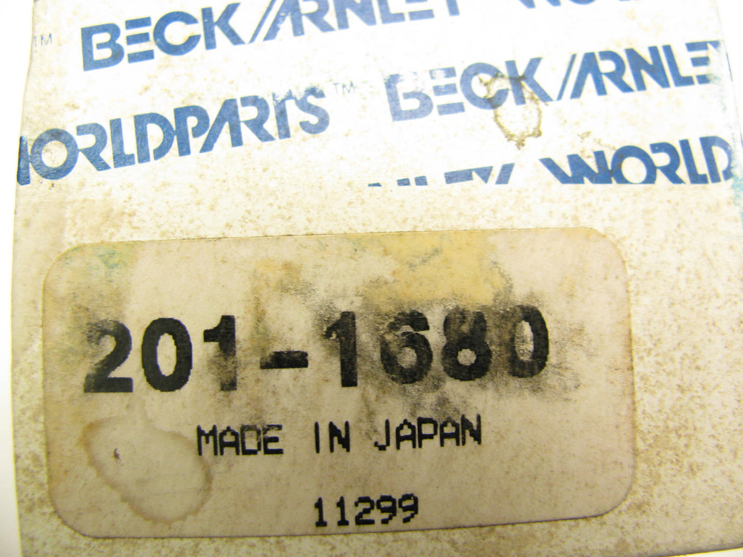 Beck Arnley 201-1680 Back Up Lamp Switch For 1985-1993 Subaru