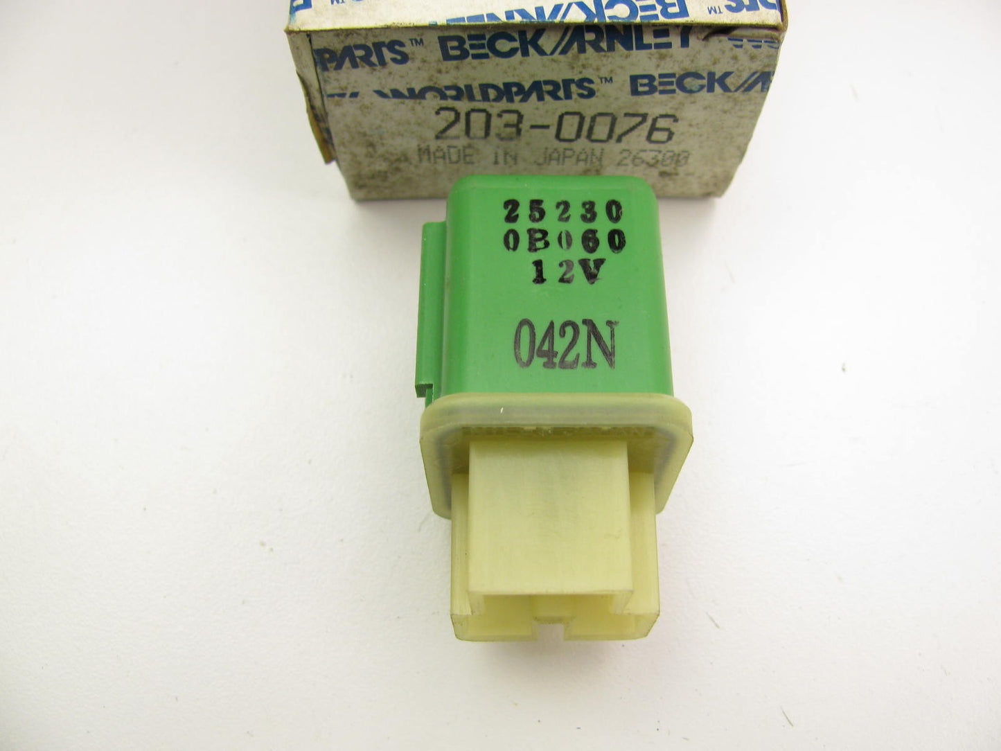 Beck Arnley 203-0076 Fuel Pump Relay For 1985-1993 Nissan - 25230-0B060