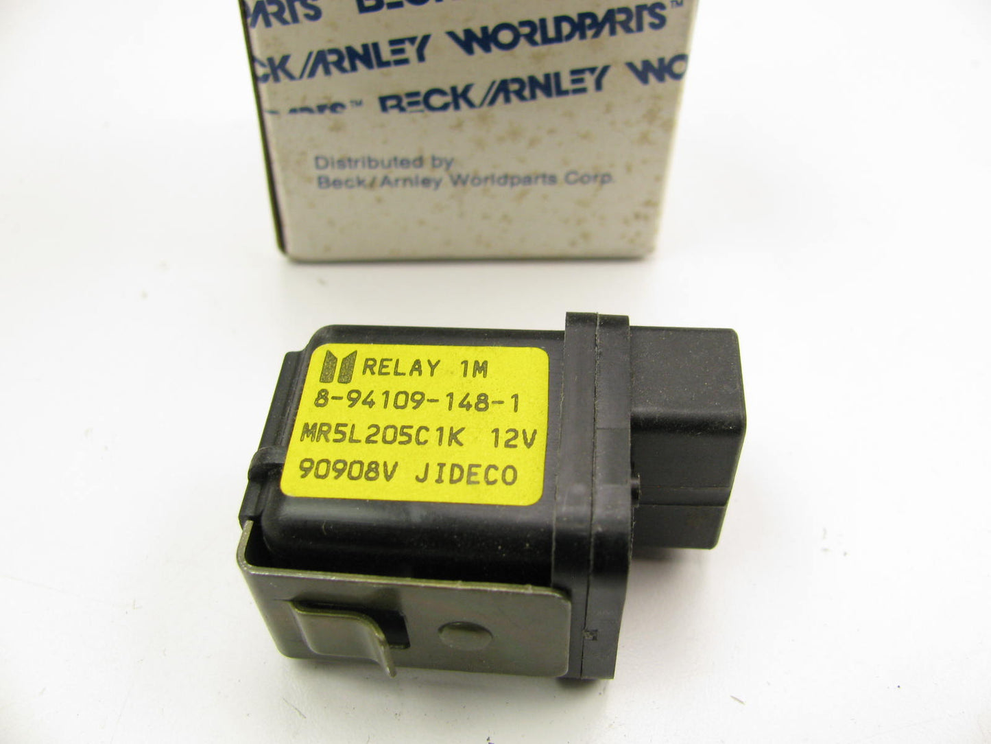 Beck Arnley 203-0105 Engine Cooling Fan Motor Relay - 1R1427 RY230 JR16 E1793A