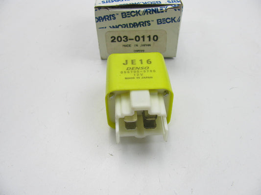 Beck Arnley 203-0110 Main Relay - 056700-8780 1R1010 DR1076 19211 2-DR1076