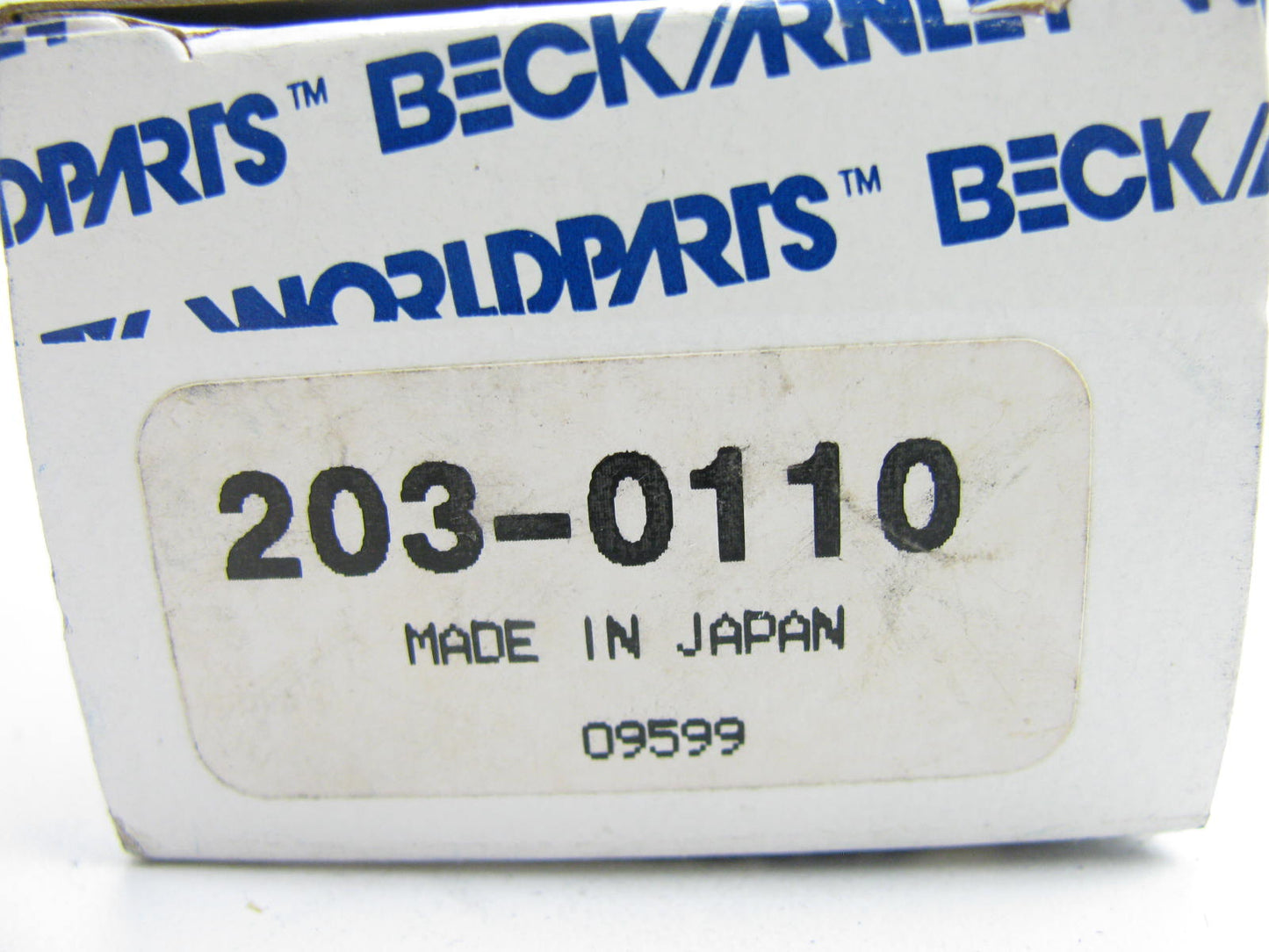 Beck Arnley 203-0110 Main Relay - 056700-8780 1R1010 DR1076 19211 2-DR1076