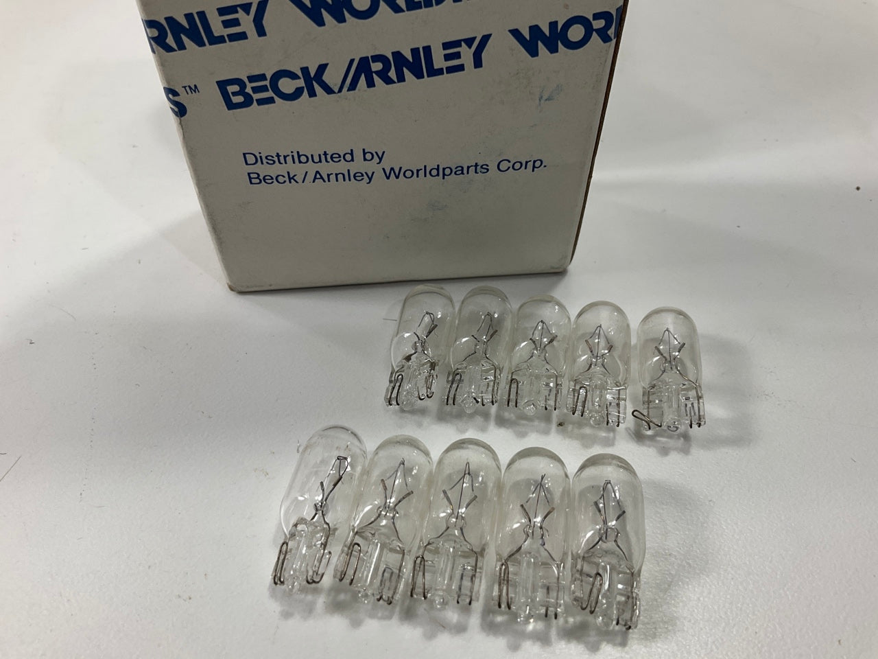 (10) Beck Arnley 213-1534 Light Bulbs - Interchanges With: Bulb # 194