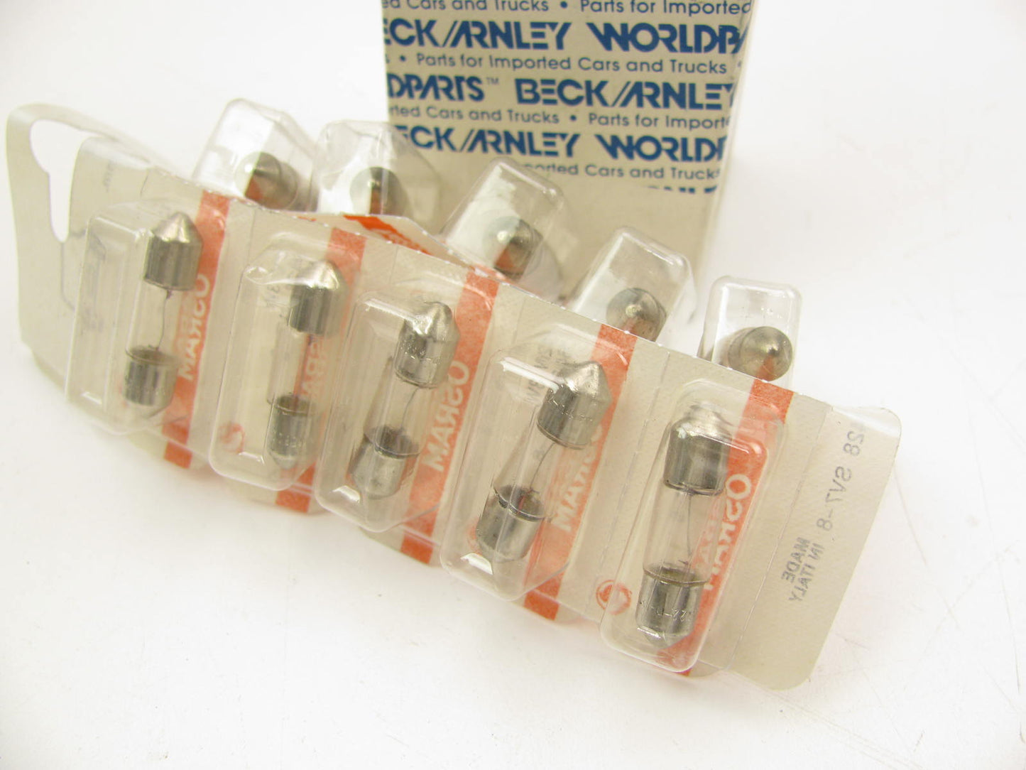 (10) Beck Arnley 213-1544 Courtesy / Luggage Compartment Light Bulbs