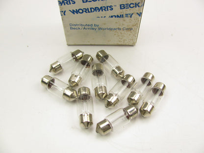 (10) Beck Arnley 213-1574 Dome Light Lamp Map Light Bulbs