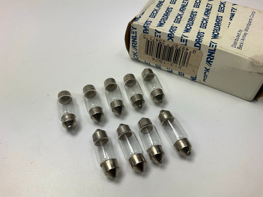 (9) Beck Arnley 213-1574 Dome Light Lamp Map Light Bulbs