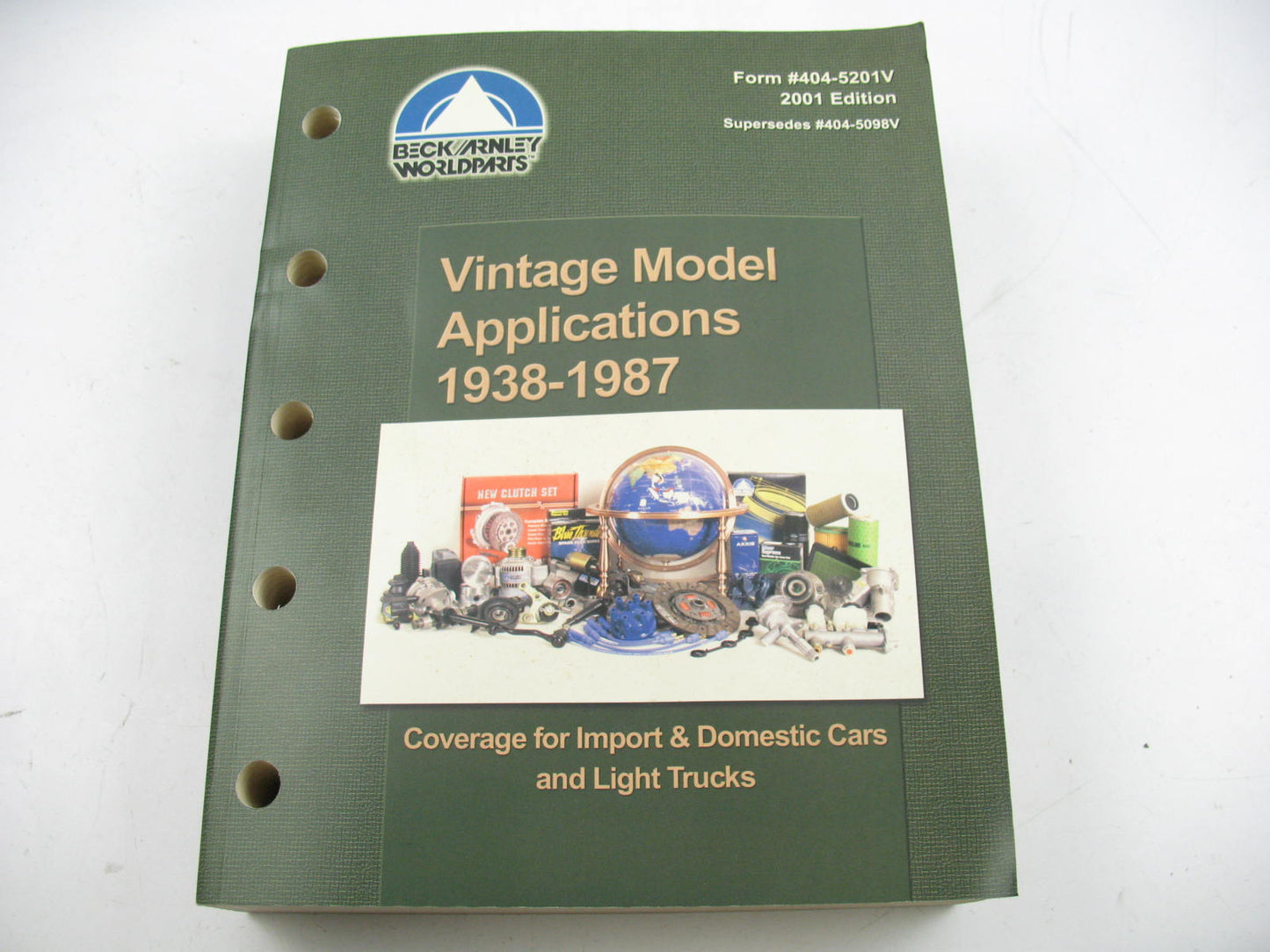 Beck Arnley 404-5201V Vintage Model Applications Catalog 1938-87 - 2001 Edition