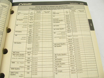 Beck Arnley 404-5202 Auto Parts Application Catalog Covers 1988-2002, 1581 Pages