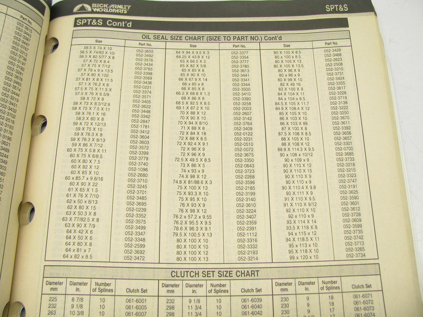 Beck Arnley 404-5202 Auto Parts Application Catalog Covers 1988-2002, 1581 Pages