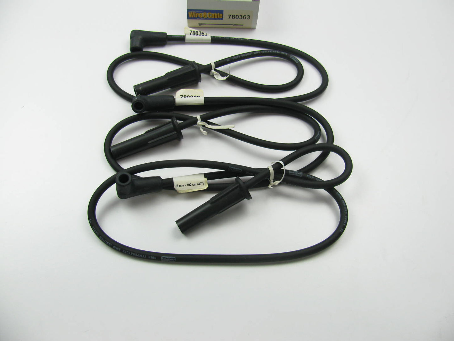 PACK OF 3 PCS - Belden 780363 Single Spark Plug Wire Lead 8mm 40''