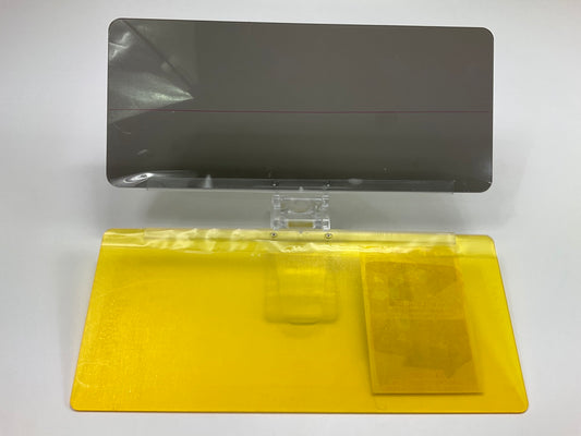 Bell 2092FEQ Tac Visor Car Sun Visor Day Night 2-In-1, Polarized & Anti Glare