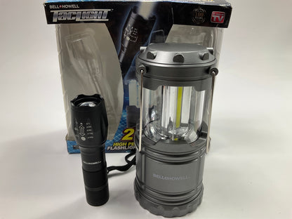 Bell & Howell 6348409 - Taclight Lantern And Flashlight Bundle SUPER BRIGHT LED