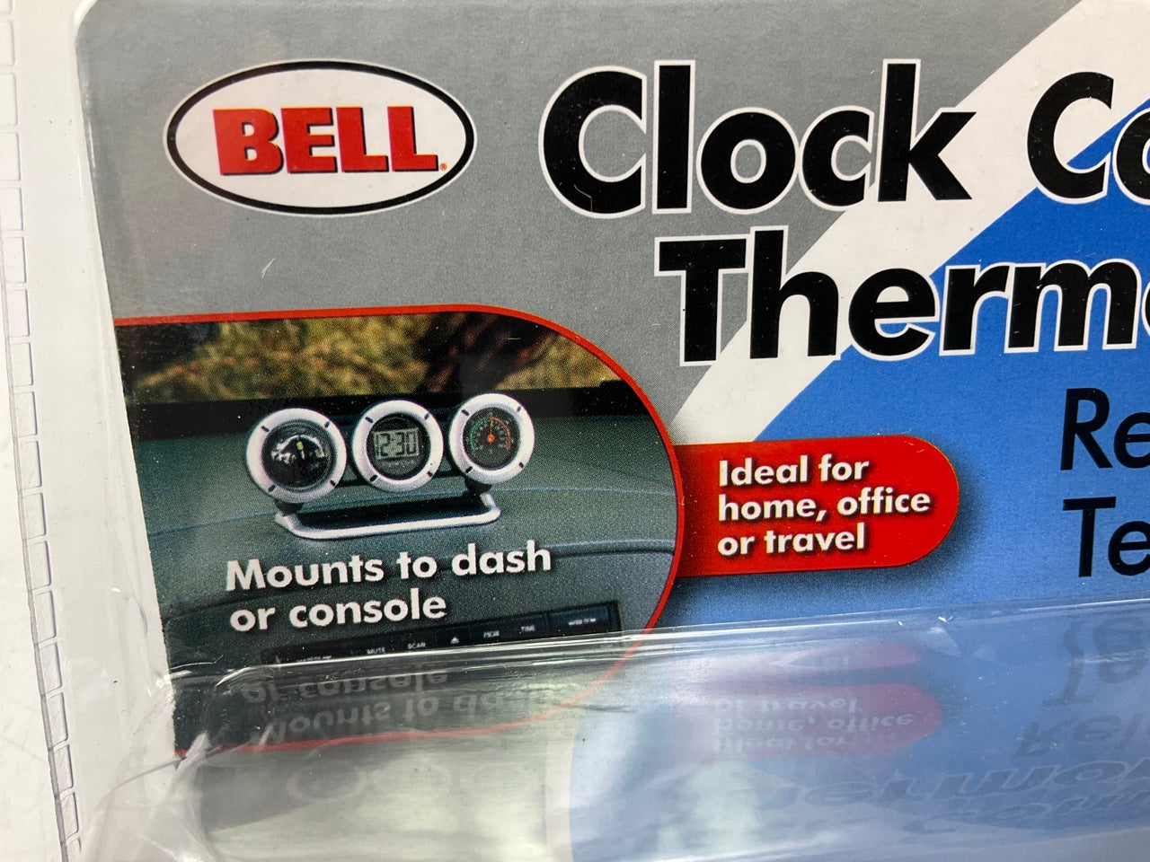 Bell 29015-8 Combo Clock, Compass And Thermometer