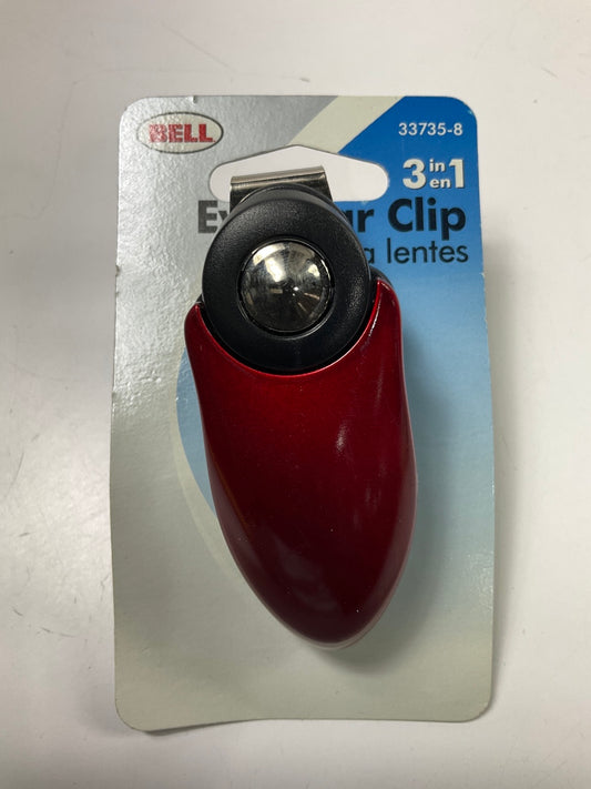 Bell 33735-8 3 In 1 RED Eyewear Clip