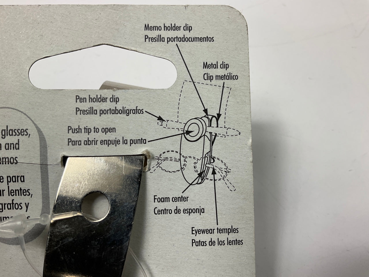 Bell 33735-8 3 In 1 RED Eyewear Clip