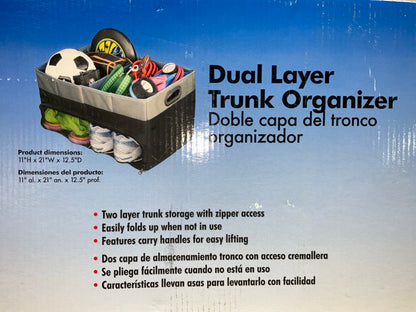 Bell 34097-8 Dual Layer Trunk Organizer 11''H X 21''W X12.5''D