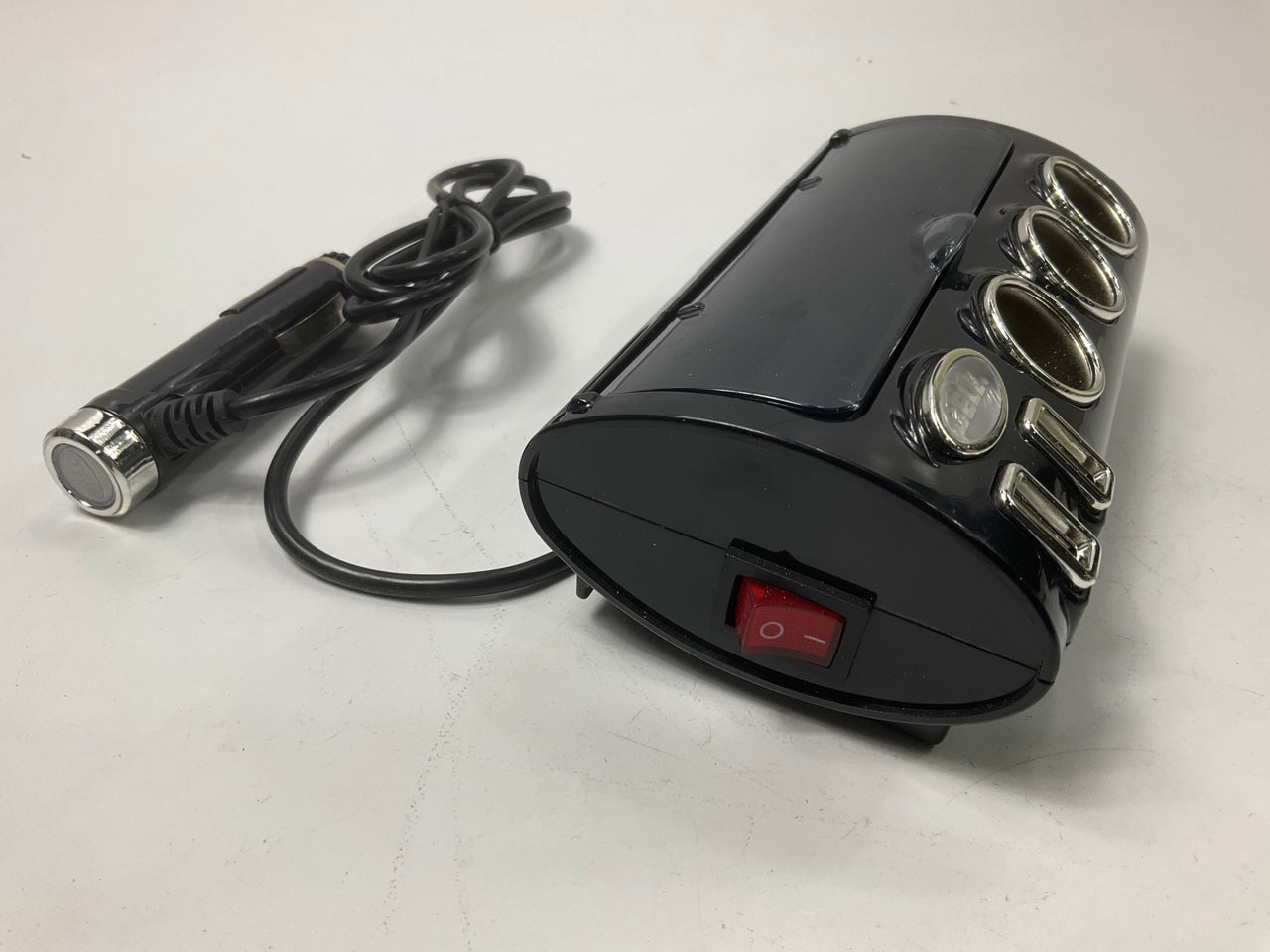 Bell 22-1-39279-8 5-Outlet 12V Power Station, Dash Mount, (2) USB + (3) 12V Port