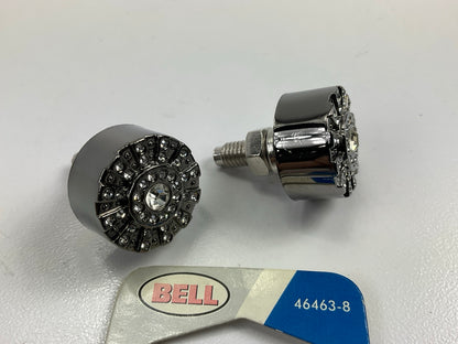 Bell 46463-8 Diamond Flower Girl Glitter Girl Power License Plate Fasteners