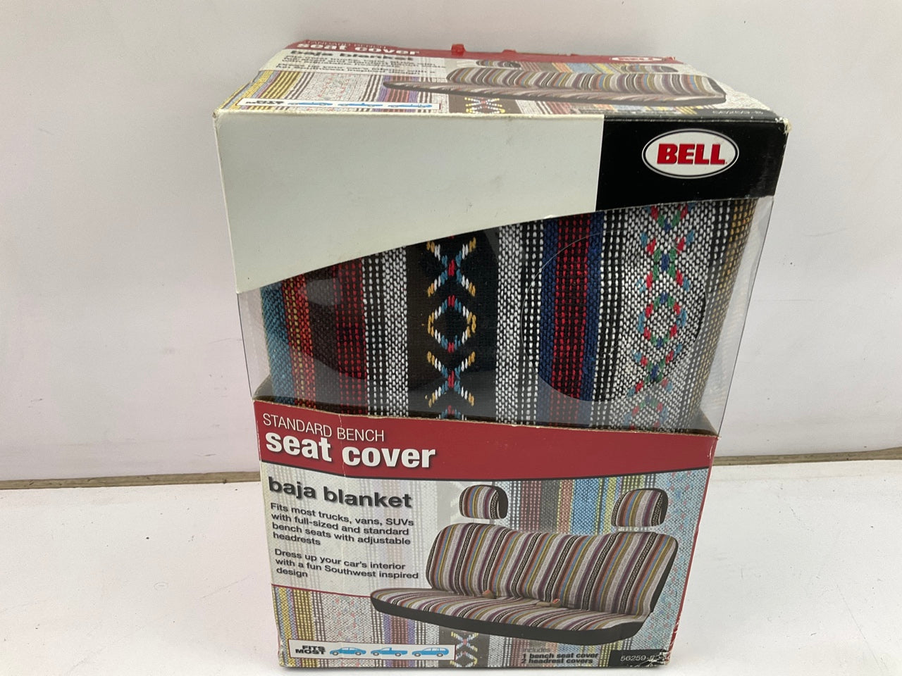 Bell 56259-8 Universal Baja Blanket Bench Seat Cover