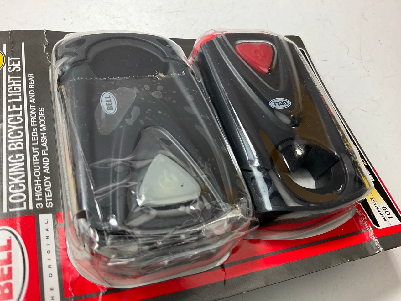 Bell Radian 350 Composite LED Bike Safety Light Kit: Headlight & Tail Light