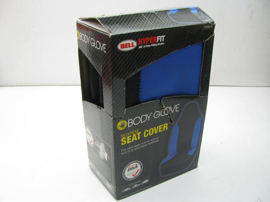 Bell 70382-9 Universal Body Glove Neoprene Black & Blue Bucket Seat Cover