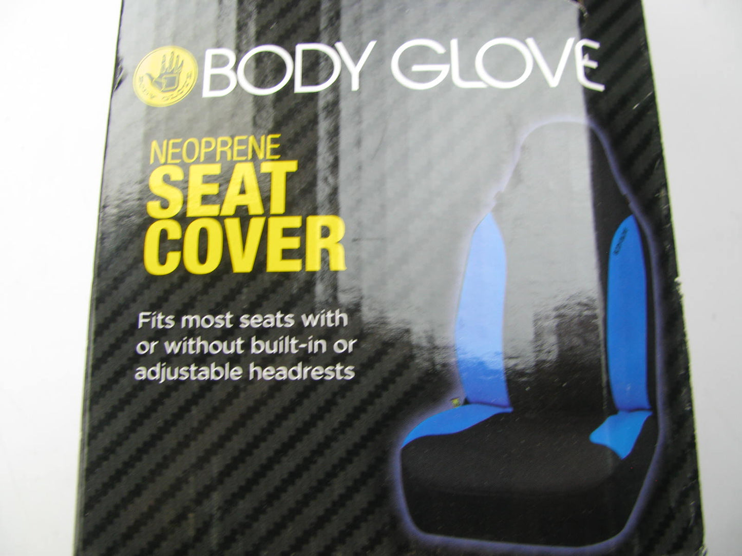 Bell 70382-9 Universal Body Glove Neoprene Black & Blue Bucket Seat Cover