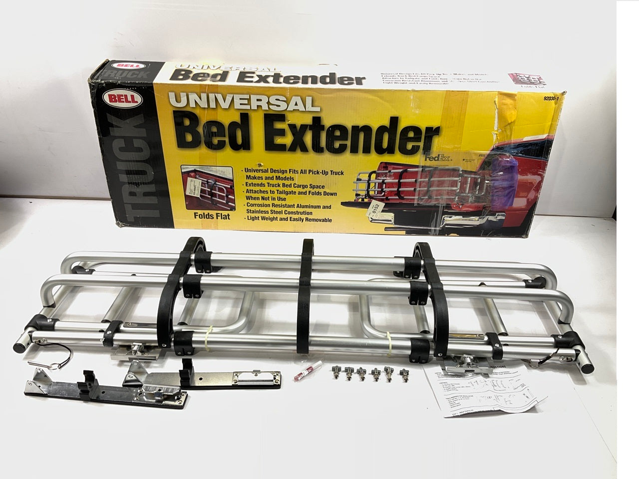 Bell 92030-1 Universal Truck Bed Extender Retractable Tailgate