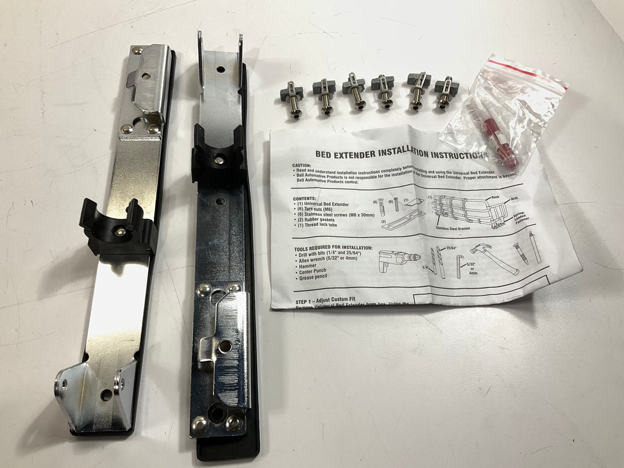 Bell 92030-1 Universal Truck Bed Extender Retractable Tailgate